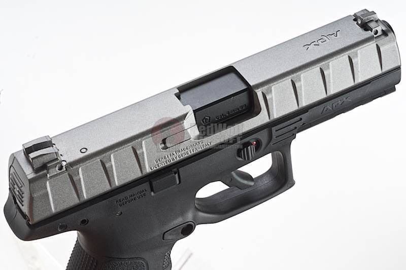 New.Umarex BERETTA APX CO2 6mm Airsoft Pistol (GK099, Metal Gray) ราคาพิเศษ
