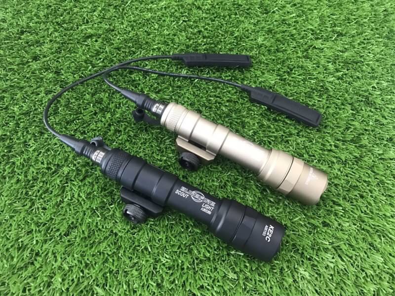 New.ไฟฉาย AB Surefire M600C Scout Tactical Flashlight สีดำ \ สีทราย ราคาพิเศษ