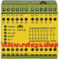 PilZ 774606 PNOZ X9 200-240VAC 24VDC 7n/o 2n/c 2so LiNE iD : RELAYS.SHOP