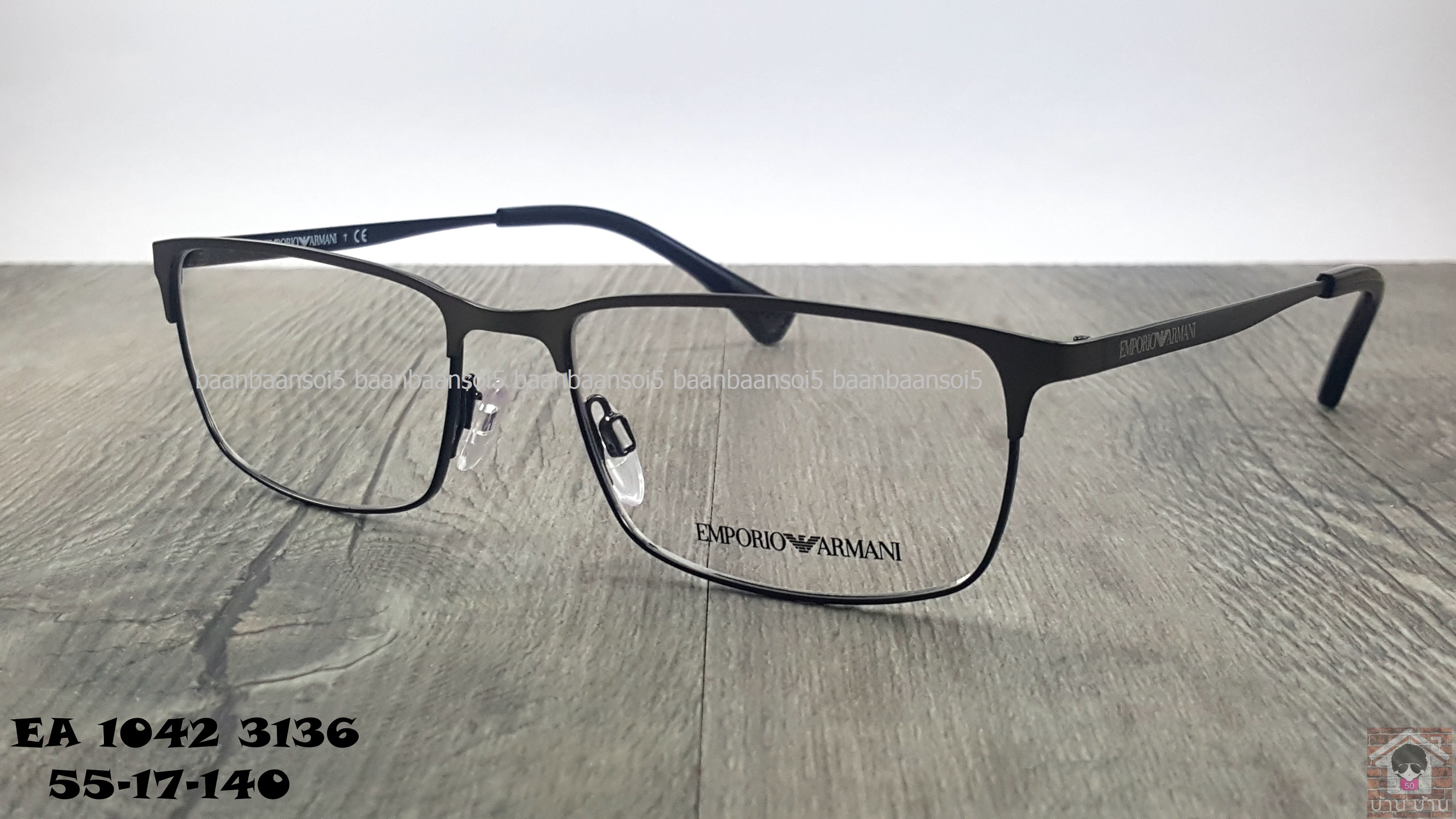 Empoiro Armani EA 1042 3126 โปรโมชั่น กรอบแว่นตาพร้อมเลนส์ HOYA ราคา 4,400 บาท