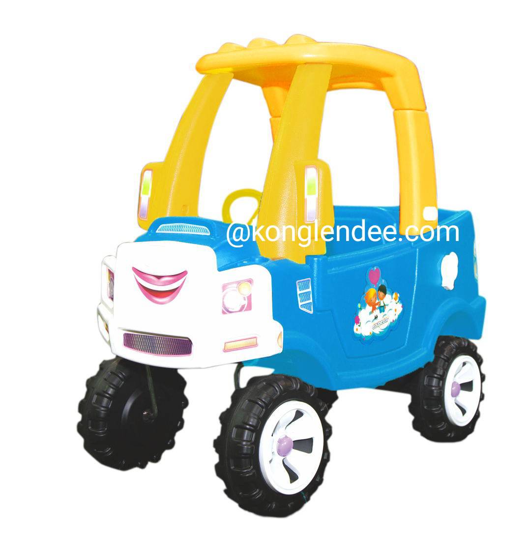 รถจิ๊ปสุดเท่ห์ สีฟ้า