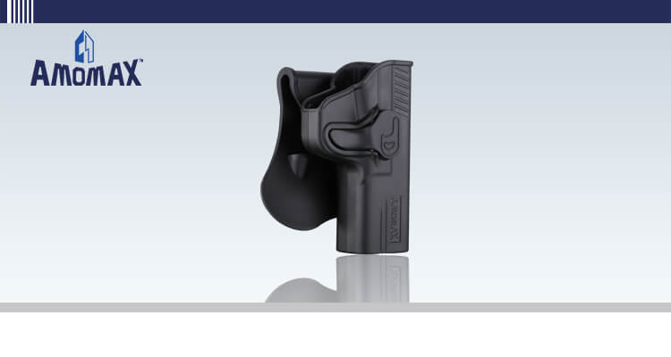 ซองปืน ยี่ห้อ Amomax ของปืน Smith Wesson M&P 9mm. ปืนรุ่นที่ใส่ได้ Smith Wesson M&P 9mm. ใน1ชุด มีซองปืน ราคา 900บาท