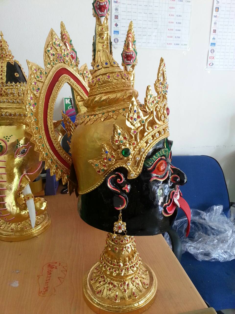 พระแม่กาลี ขนาดครอบ