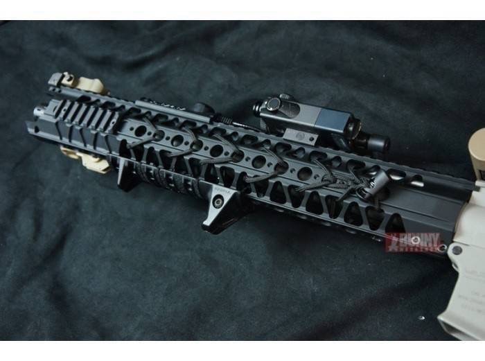 New.Angry gun Wire Cutter Rail System LVOA Style for M4 GBB and AEG 13.5-16.2" ราคาพิเศษ