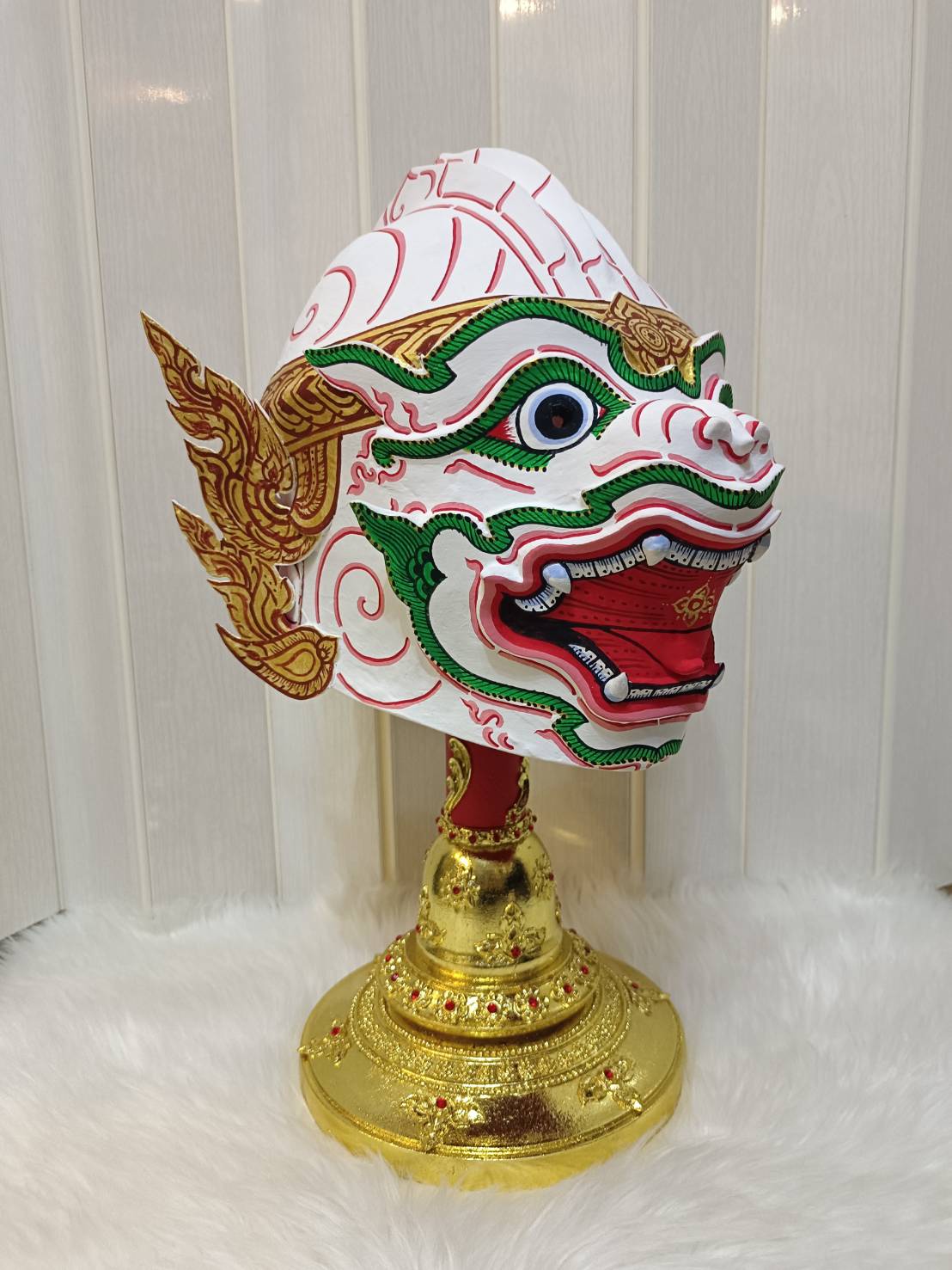 หัวโขน หนุมาน (งานกำมะรอ) สำหรับผู้ใหญ่