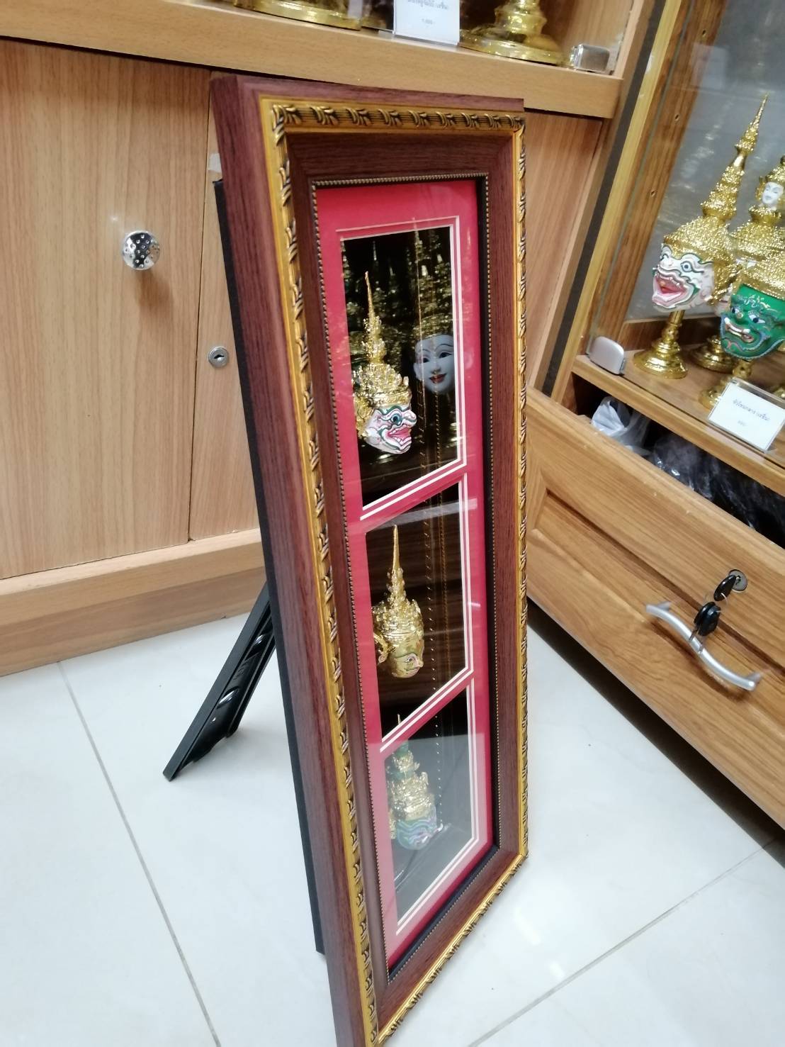 กรอบรูปหัวโขนจิ๋ว