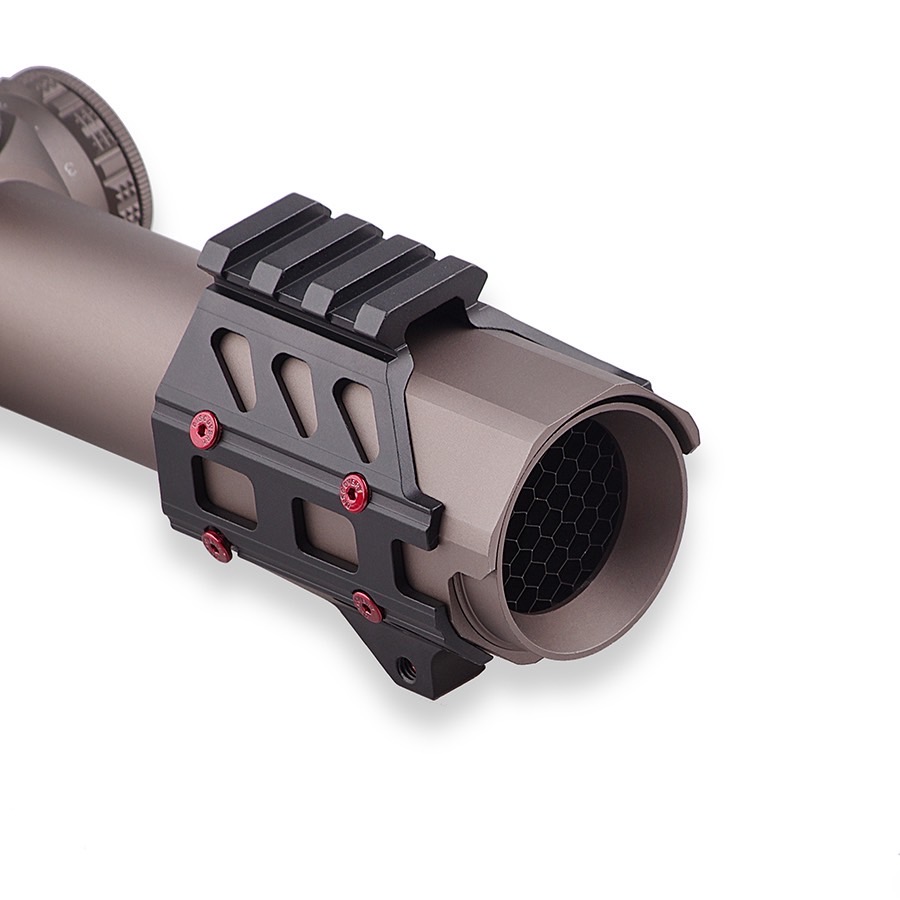 Discovery 1.2-6X24ขนาดกะทัดรัดขอบเขต1/2 MOA แก้ว Enchated Reticle ยุทธวิธีเลนส์เรืองแสงการล่าสัตว์ Riflescopes 223 PCP