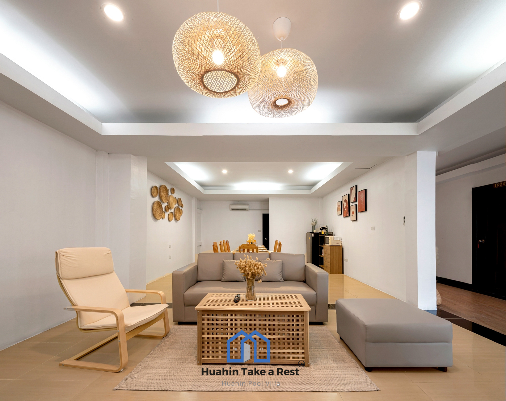 HR15043 บ้านพักหัวหิน บ้านบีชไซด์ พูลวิลล่า