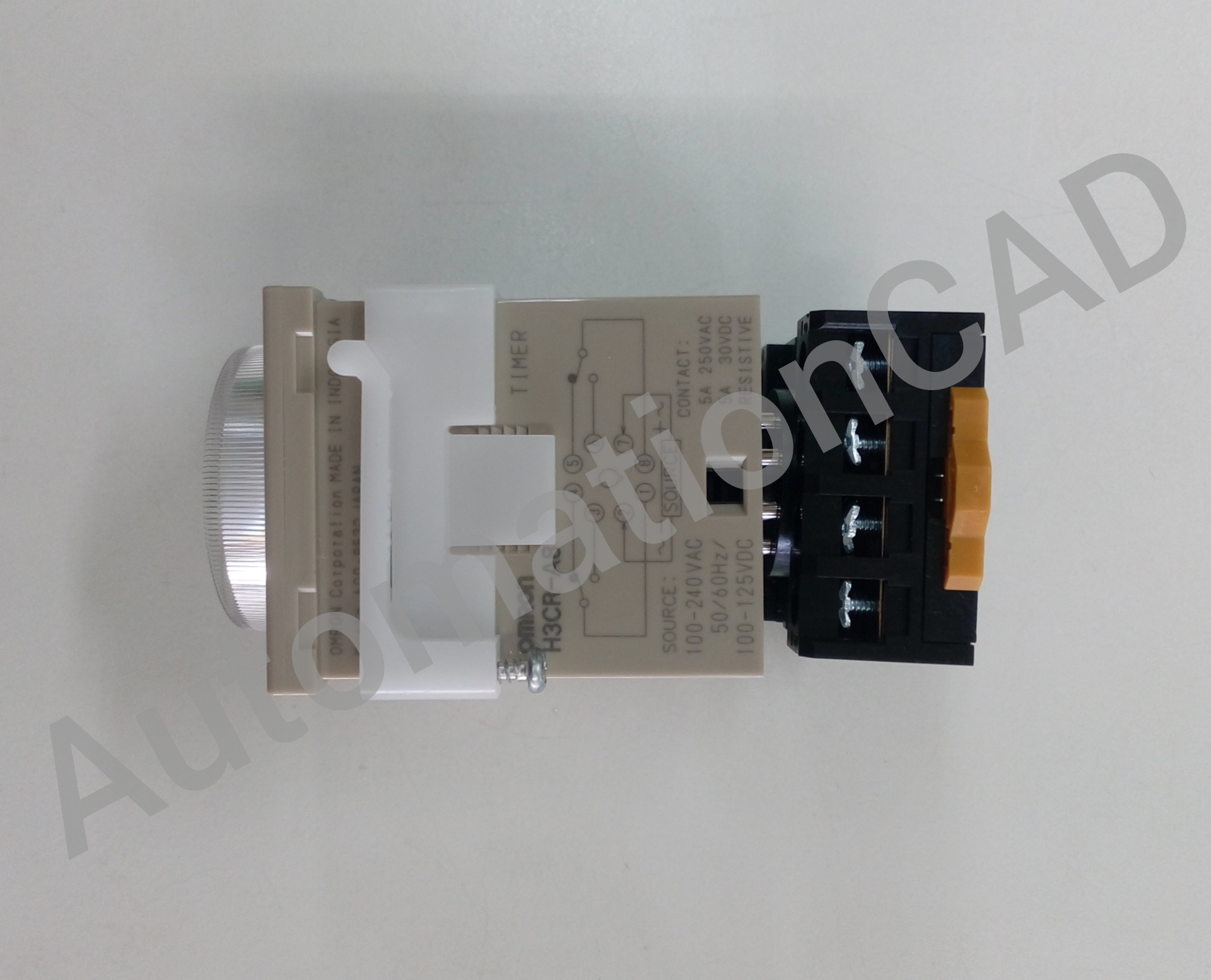 OMRON Adapter ยึดอุปกรณ์หน้าตู้ ขนาด 48*48 mm