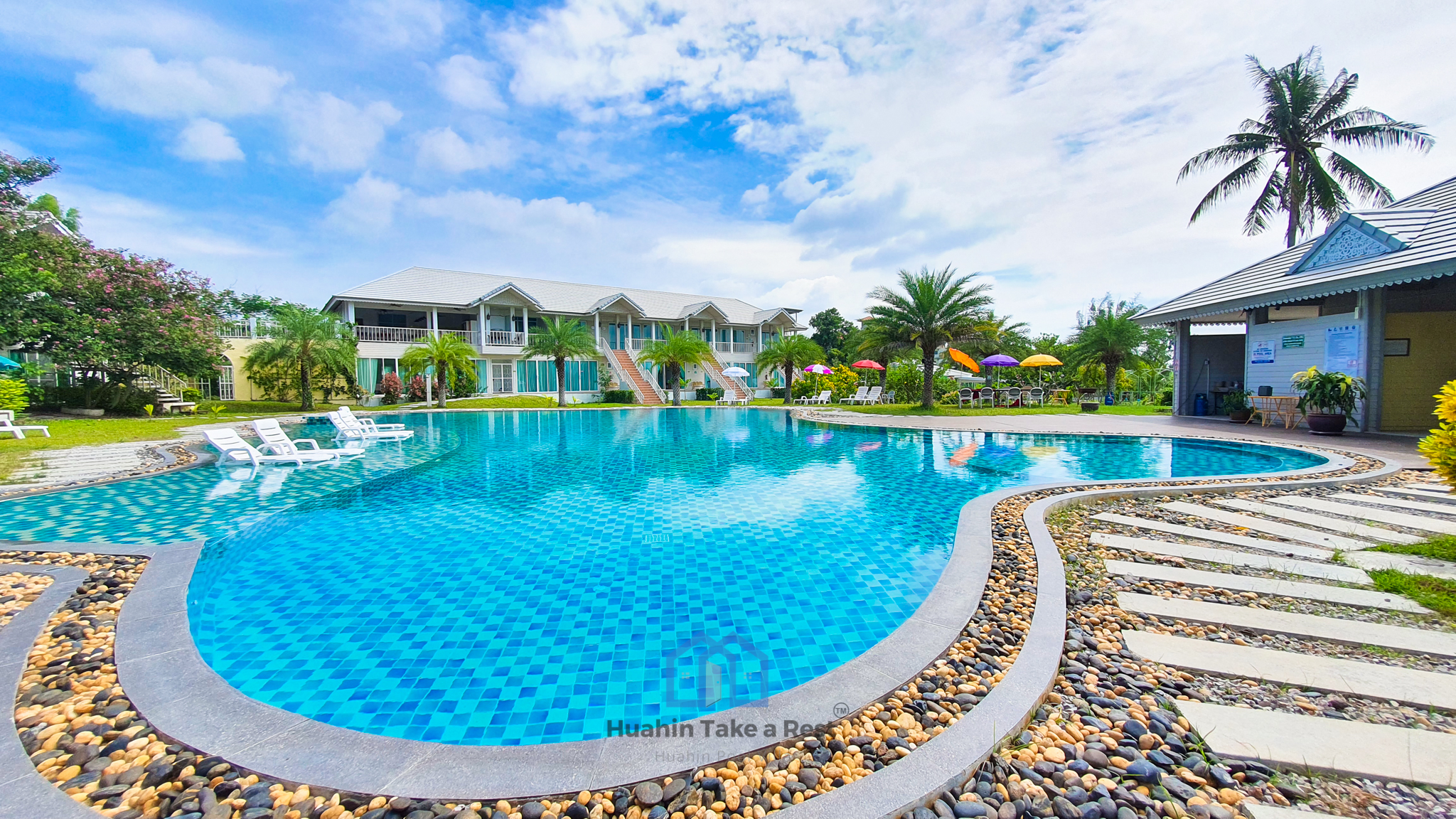 HR25001 บ้านพักหัวหิน บ้านเดอะกรีน รีสอร์ต พูลวิลล่า