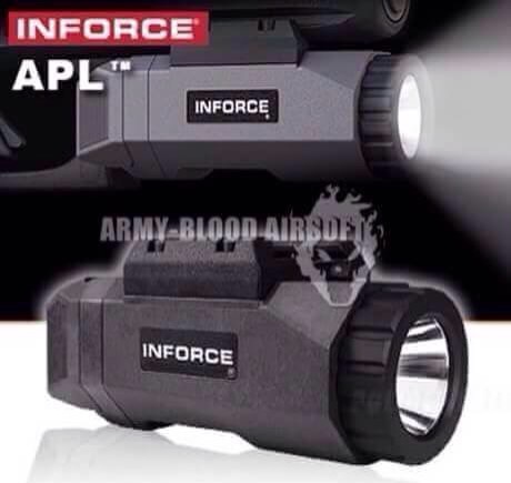 New.NE01003 Inforce Auto Pistol Light APL Tactical Weapon Light ราคาพิเศษ