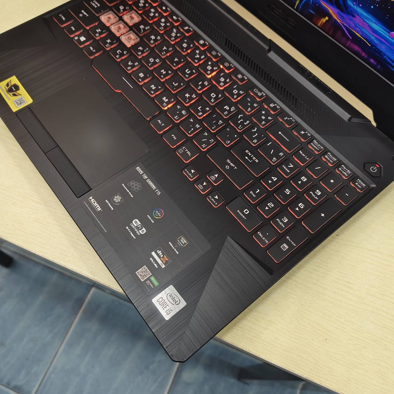 ASUS TUF GAMING F15 FX506LH-HN002T สภาพเครื่อง 90%