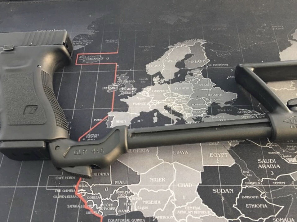 New.พานท้ายยึดหด GLOCK TAC Retractable Stock For Glock(BK)prev ราคาพิเศษ