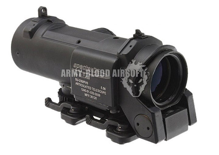 New.Elcan SOCOM Specter DR Style 4X Magnifier Illuminated Scope (BK) ราคาพิเศษ