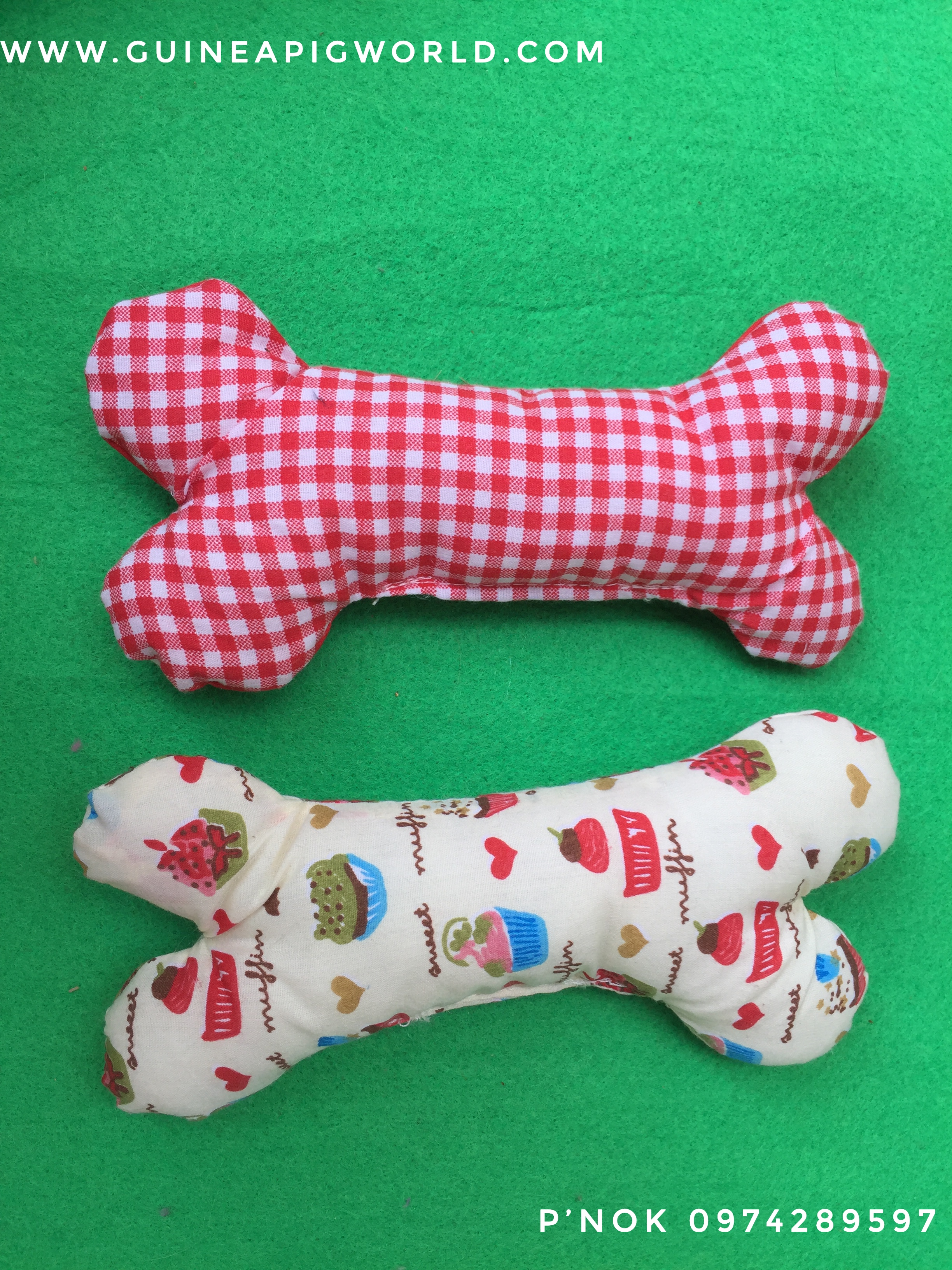 หมอนรูปทรงกระดูก(W.12.5xL.24cm.)สำหรับสัตวเลี้ยง บีบมีเสียงด้วยค่ะ