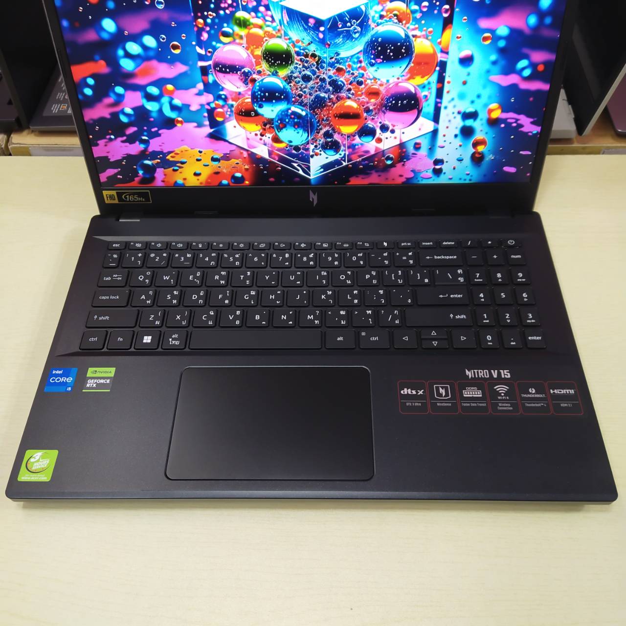 ACER NITRO V15 ANV15-51-55NS สภาพเครื่อง 99% ติดฟิล์มกันรอยหน้าจอแล้ว (ประกันศูนย์ Onsite 14/01/2028) (ประกัน J.I.B 27/03/2028)