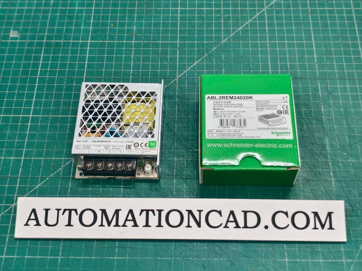 POWER SUPPLY SCHNEIDER พาวเวอร์ซัพพลาย 53W 2.2A 24VDC ABL2REM24020K