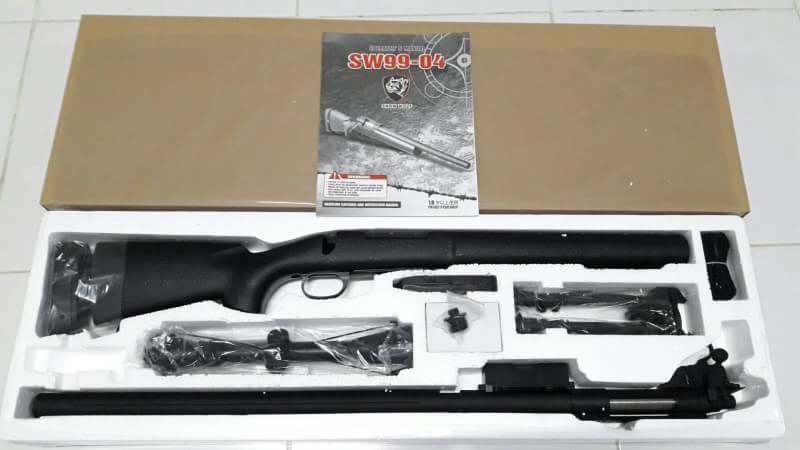 New.สไนเปอร์ M24 ระบบ GBB มาพร้อมสโครป / ขาทราย ครบชุด แม่น แรง สวย ราคาพิเศษ