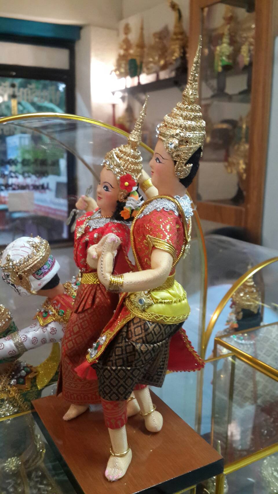 ตุ๊กตา นางรำ (ชุดคู่) ขนาดเล็ก 8 นิ้ว