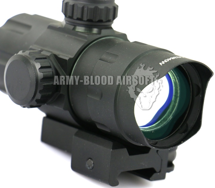 New.UTG 4.2" ITA Red/Green CQB Dot with QD Mount, Riser Adaptornex ราคาพิเศษ