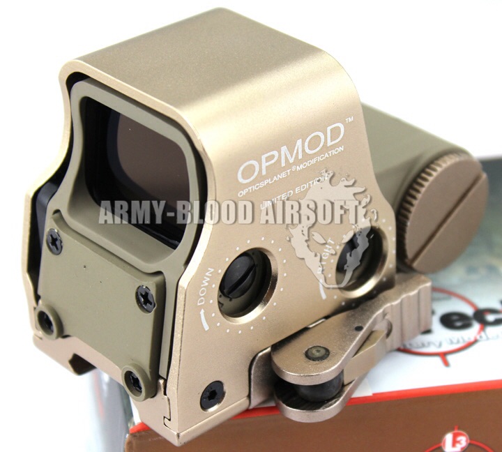 EOTech HWS XPS3-2 Holographic Red Green Reflex Dot Sight with QD Mount Side Button (TAN)