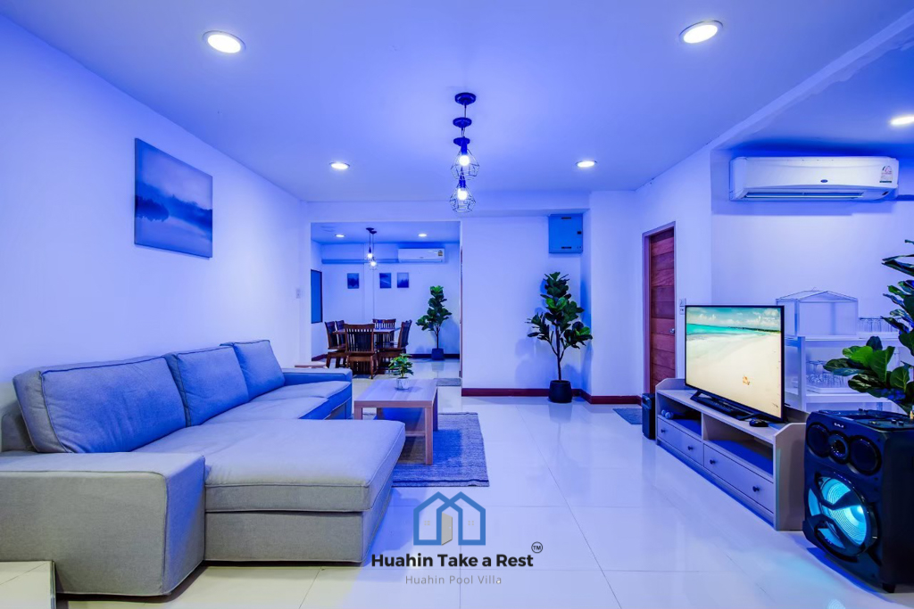 HR15041 บ้านพักหัวหิน บ้าน Miami Beach Villa