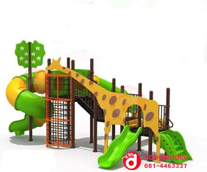 เครื่องเล่นสนามPE ชุดยีราฟปีนป่าย