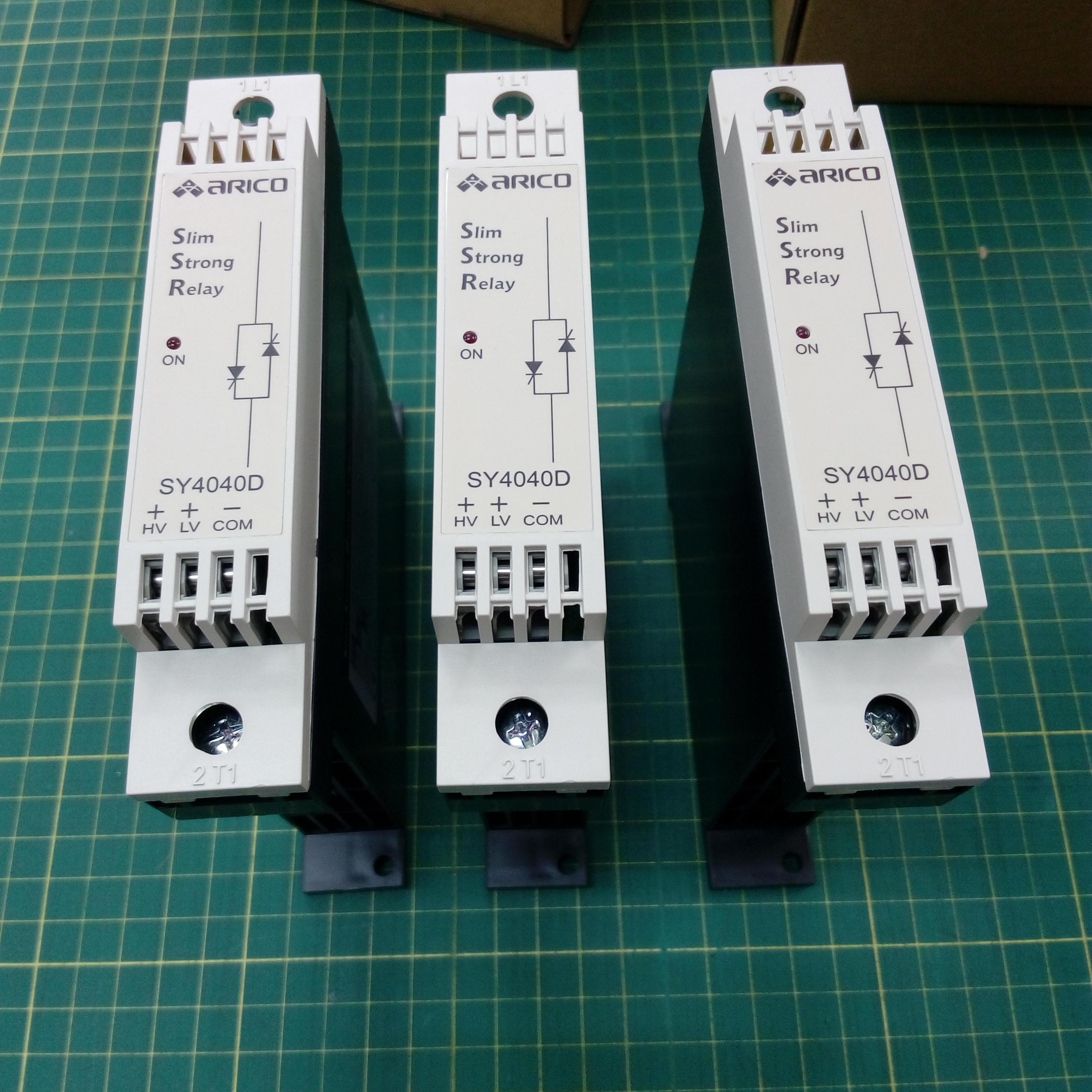 โซลิดสเตท SOLID STATE RELAY ARICO SY4040D ทนกระแส 40A 380V