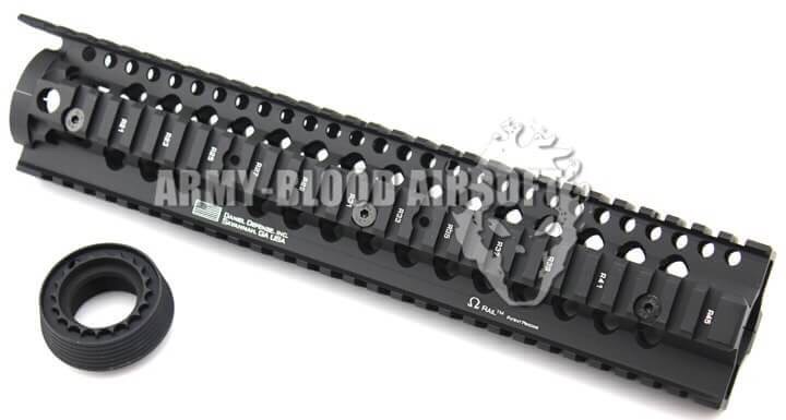 New.Daniel Defense Omega 9" / 12" Inch Rail Handgaurd With Delta Ring for M4 Cmng / 5.56 (BK) ราคาพิเศษ