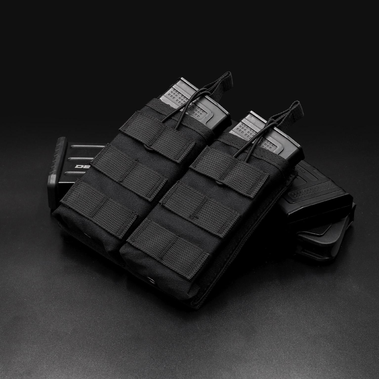 ซองเเม็กกาซีน M2 ติดเวส - ใส่เเม็กปืนยาวได้ - ติดเวสคาดเข็มขัดได้