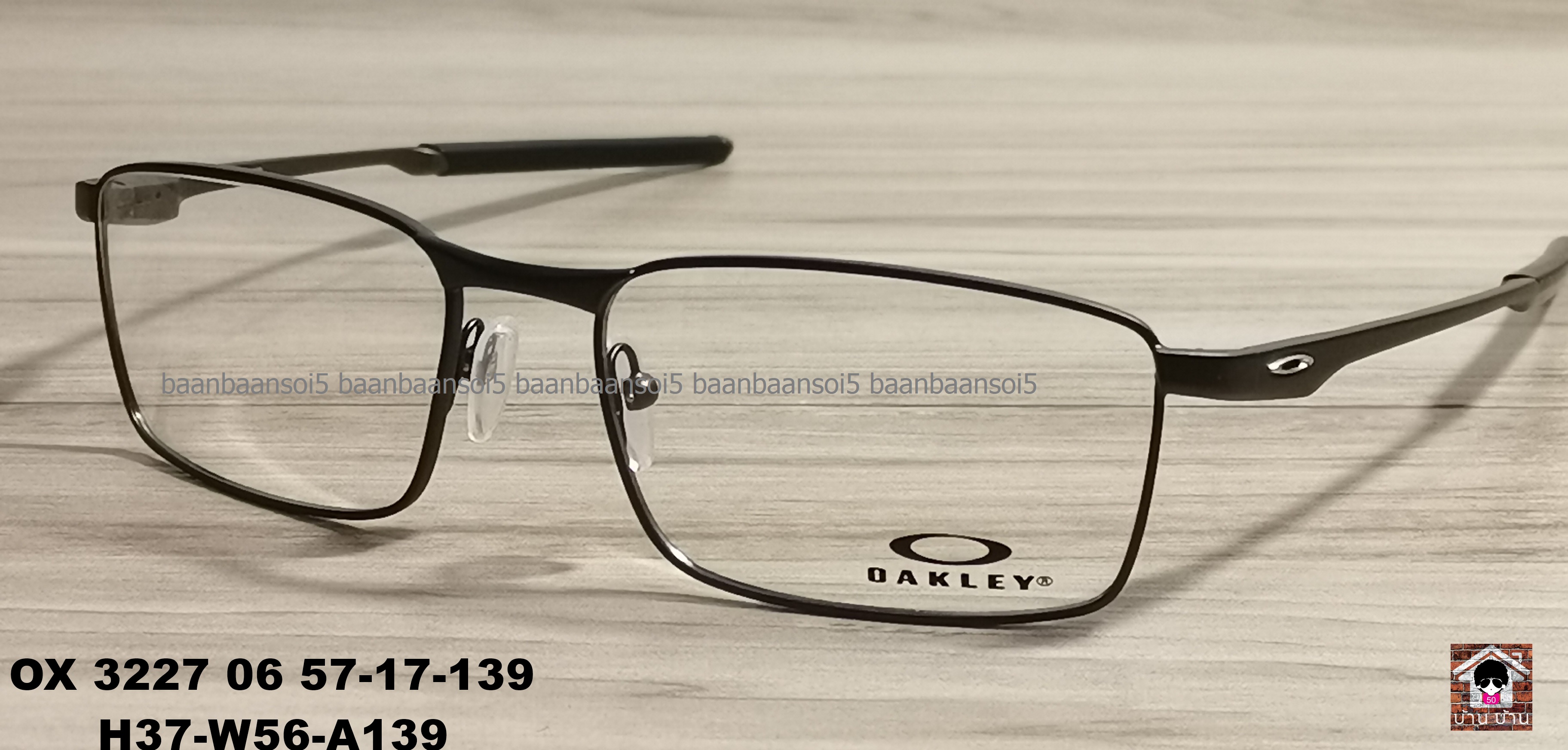 OAKLEY OX3227-06 FULLER โปรโมชั่น กรอบแว่นตาพร้อมเลนส์ HOYA ราคา 4,700 บาท