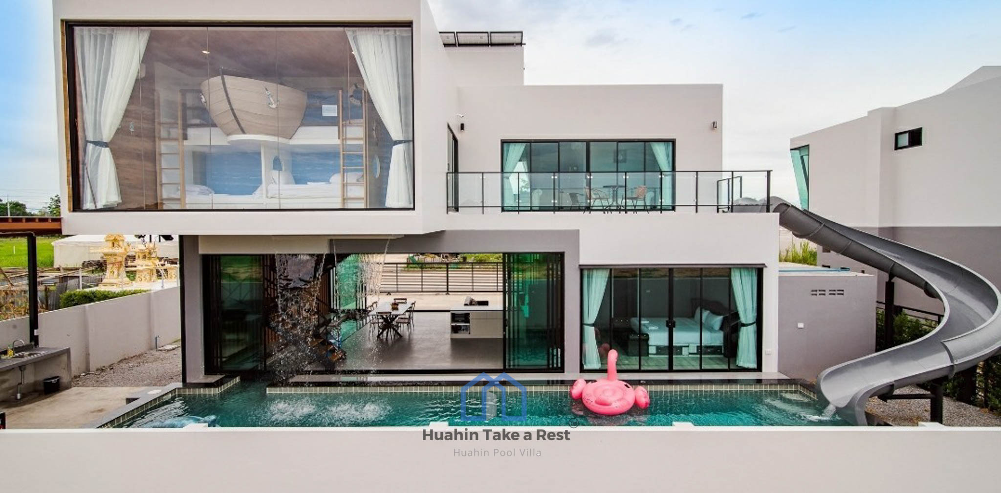 HR4036 บ้านพักหัวหิน บ้านโมเดิร์น สเปซ V.1