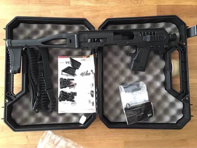 New.ไมโครโรนิของเเท้ ชุด advance kit มีไฟฉาย เเละ กล่องโพลิเมอร์ สำหรับ ปืนสั้น GLOCK 19 , 23 , 25 , 32 ราคาพิเศษ