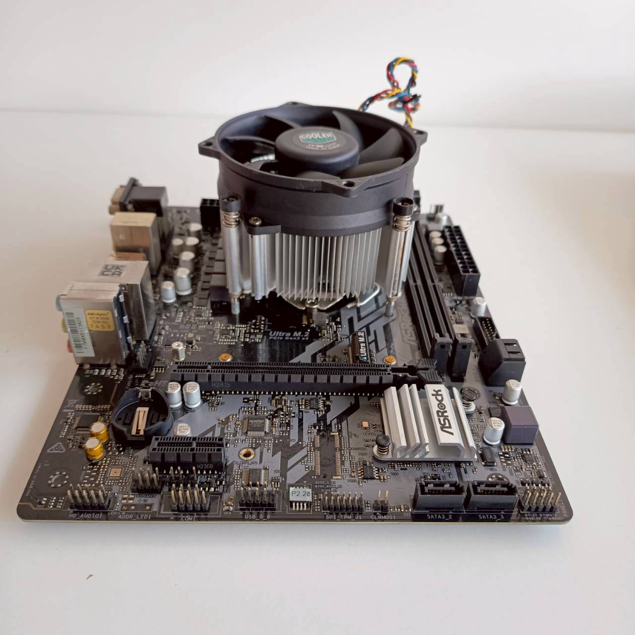 CPU + M/B CPU Core i3-10105F 3.70GHz M/B Asrock H510M-HDV (1200) ประกัน 2 เดือน