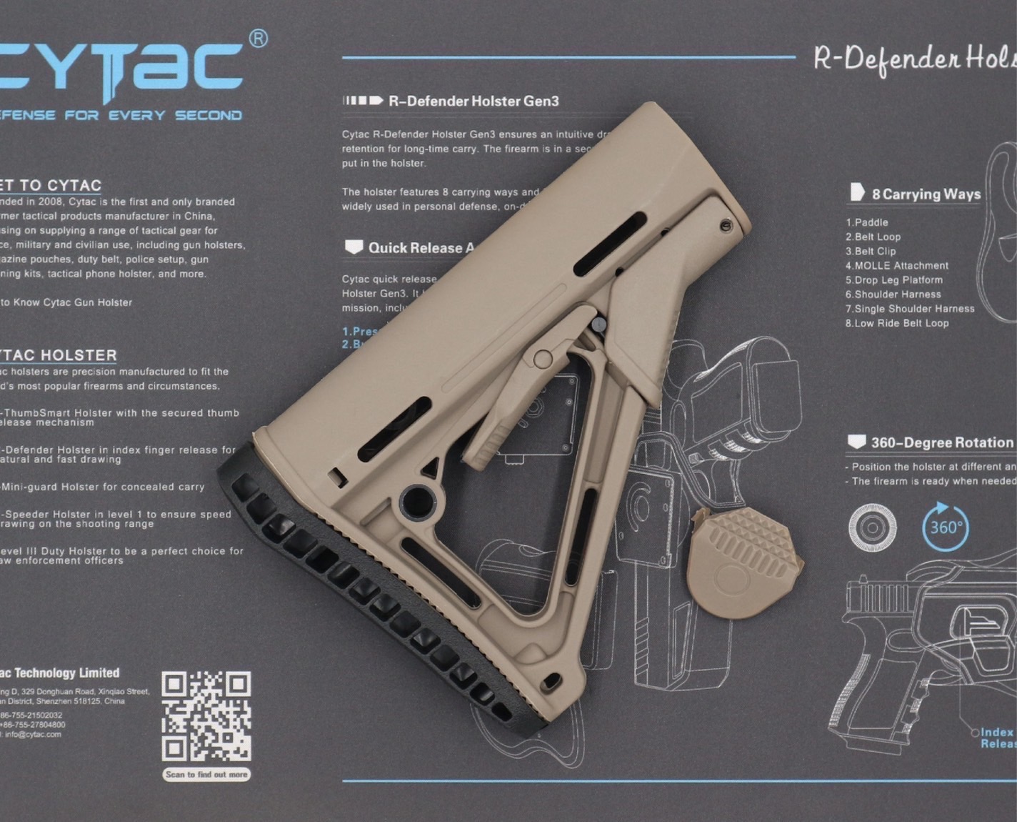 New.ชุดประกอบปืนสั้น Kidon