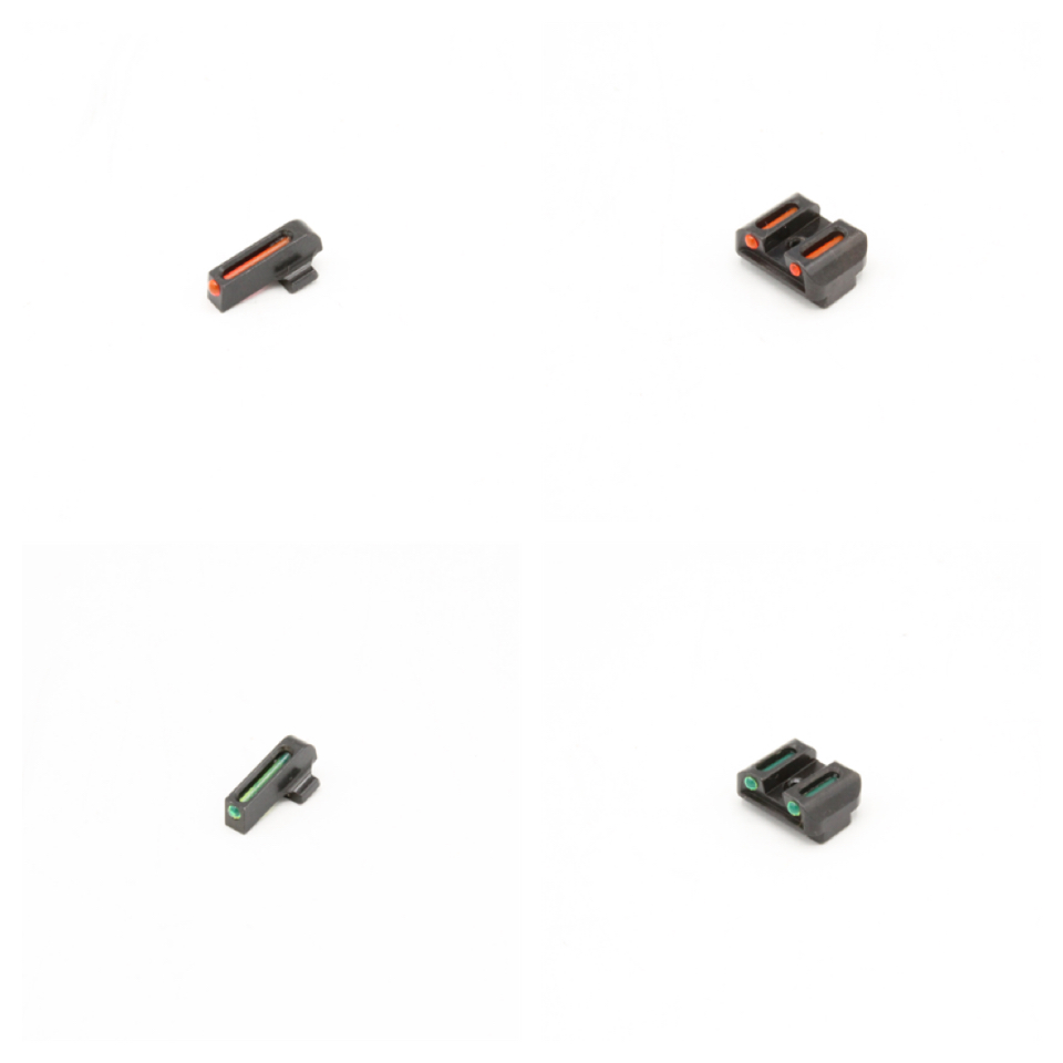 ศูนย์หน้า-หลังไฟเบอร์ออฟติด ปืน Sig Sauer รุ่น P320 (Sig Sauer P320 Fiber-Optic Sights) หลอด Fiber optic มี2สีให้เลือก #สีแดง #สีเขียว