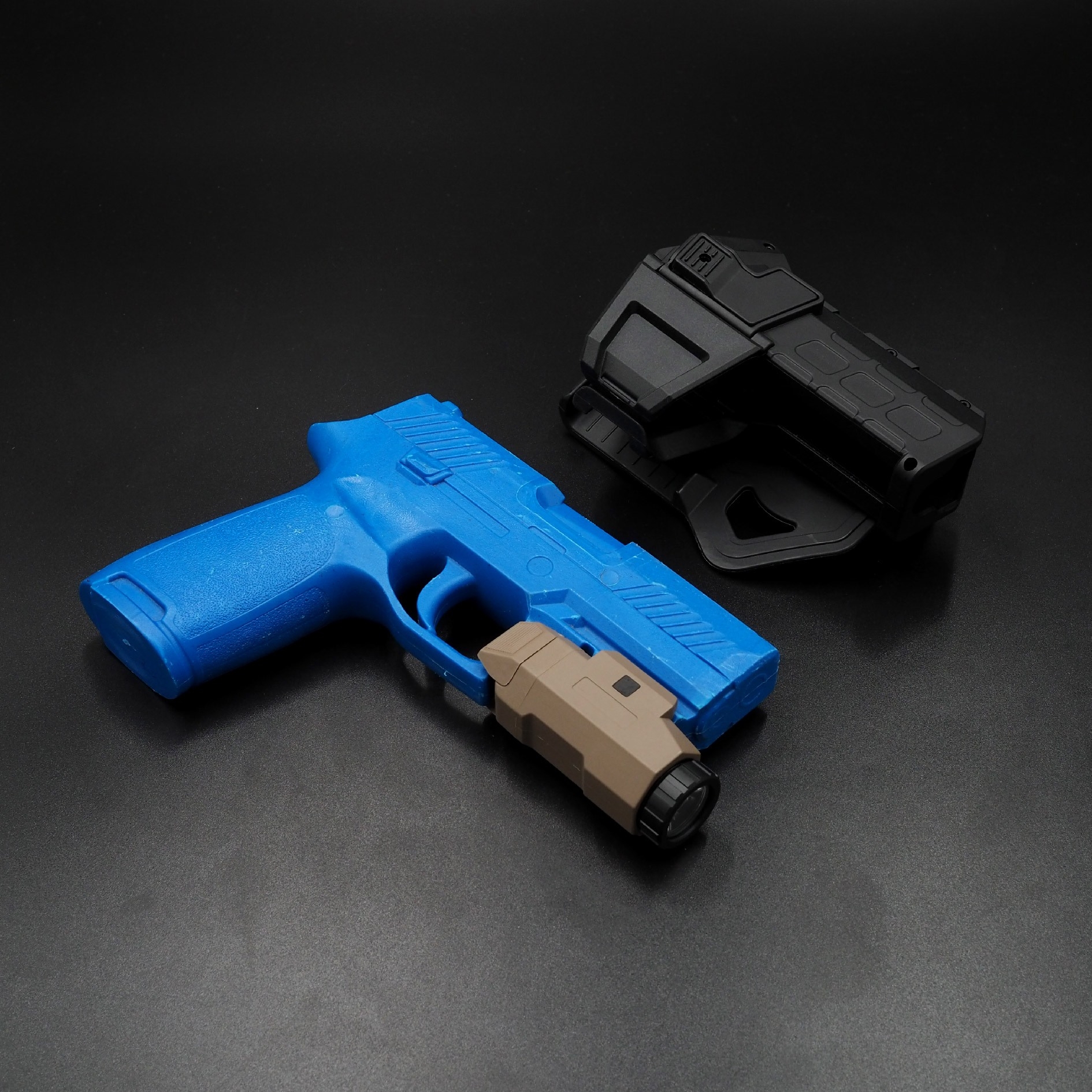 New. ซองปืน Sig Sauer P320 ติดไฟฉาย/เลเซอร์ ( Sig Sauer P320 Light Bearing Holster ) 🔨 ผลิตจาก Polymer เกรดคุณภาพ 🔨 สำหรับ Sig Sauer P320 ที่ติดไฟฉาย/เลเซอร์ ได้ทุกชนิด 🔨 ปลดล็อคนิ้วชี้ ใช้งานปลอดภัย ( ล็อคกับช่องคัดปลอก ) 🔨