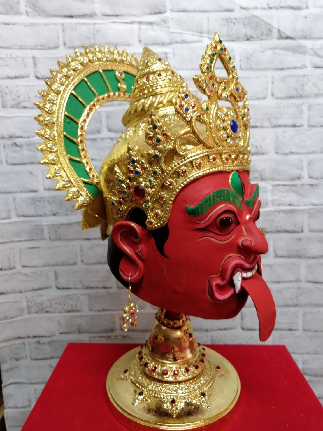 พระแม่กาลี ขนาดครอบ