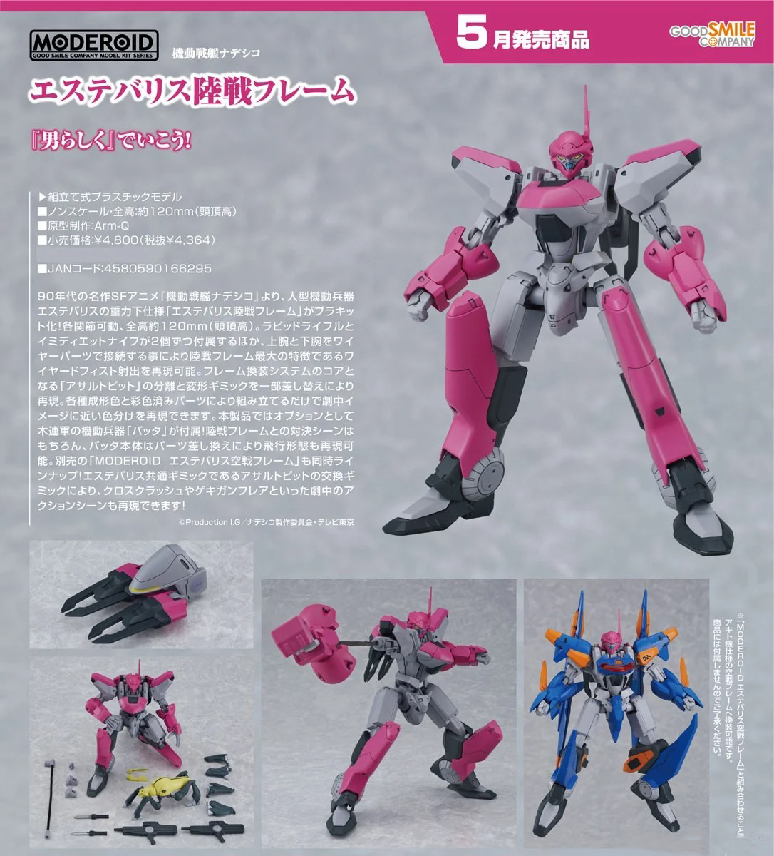 เปิดจอง : Moderoid Aestivalis Ground Battle Frame