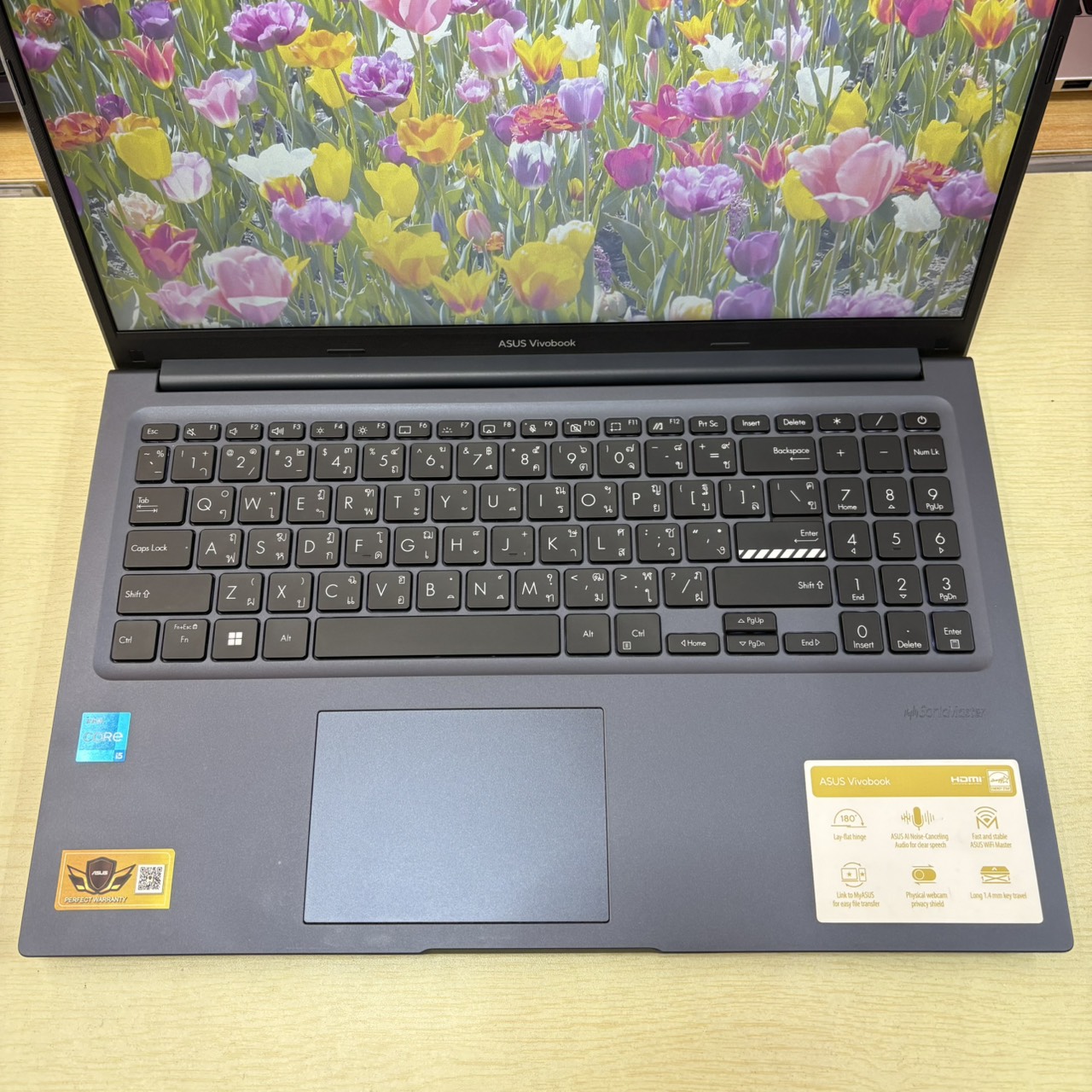 ASUS VIVOBOOK 15 X1502ZA – EJ506W ประกันศูนย์ Onsite 12/02/2026 สภาพเครื่อง 97%