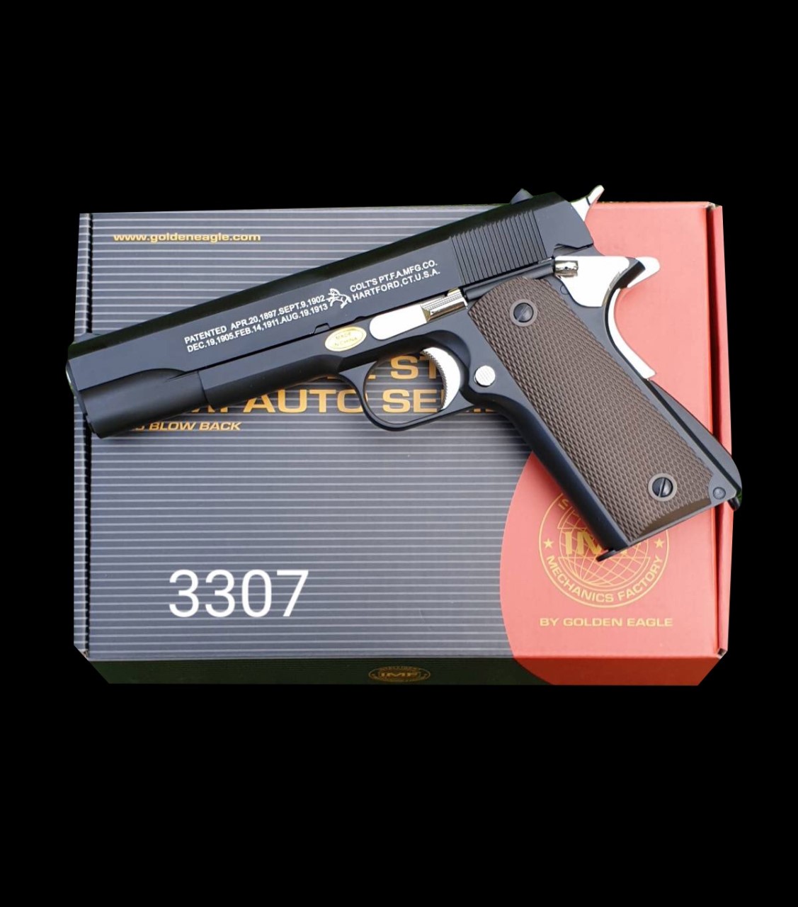 🔥ลูกค้าสามารถดูสินค้าทั้งหมดจาก แอด id Line:@bkkboy (ใส่ @ นำหน้าด้วยนะครับ) 🔥 New.Goden Eagle 1911-hicapa ราคาเดียว 2,600 ✅ จำหน่ายอุปกรณ์ยุทธวิธีทุกชนิด จัดส่งทั่วประเทศ EMS / เคอรี่ / ขนส่งเอกชน ✅โทร 080-5946344 (คุณบอย) &