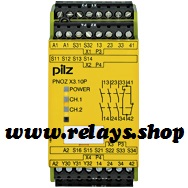 PilZ 777314 PNOZ X3.10P 24VAC 24VDC 3n/o 1n/c 1so LiNE iD : RELAYS.SHOP