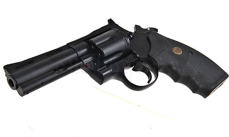 ปืนลูกโม่ Python.357 4 inch. gas Co2 (BK)