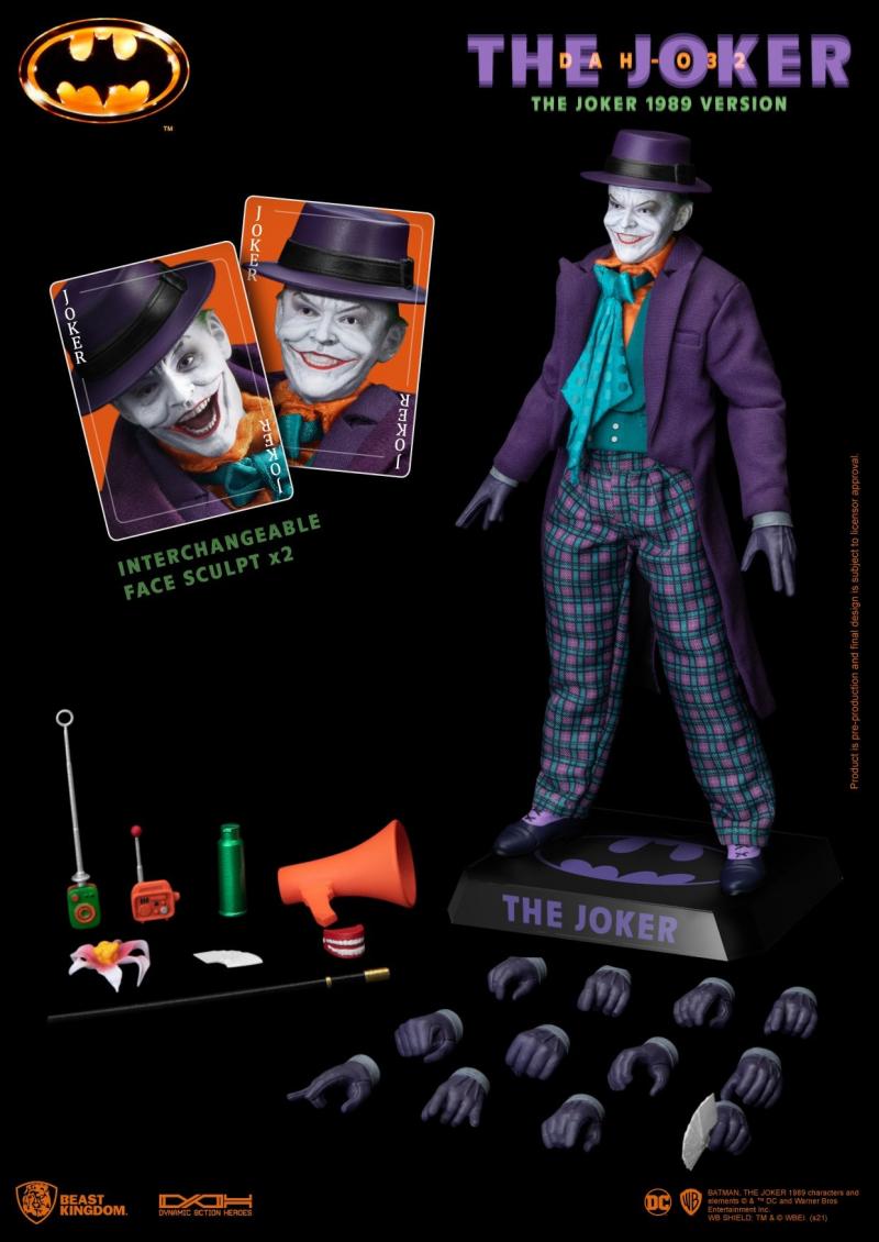 เปิดจอง : Joker: Batman 1989 (Dynamic Action Heroes)