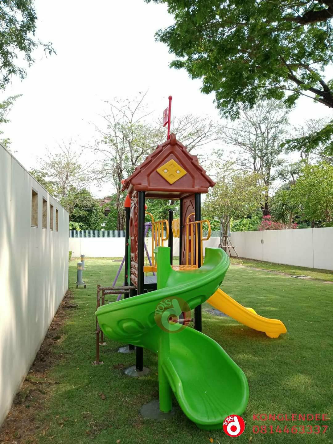เครื่องเล่นสนาม ชุดwood house