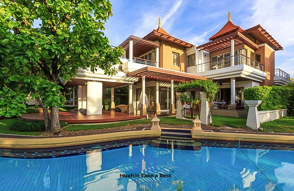 HR15038 บ้านพักหัวหิน Boat Luxury Villa ( weekly / Monthly )
