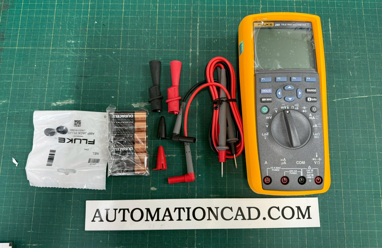 มัลติมิเตอร์ Fluke 289 True-rms Industrial Logging Multimeter with TrendCapture วัดกระแส 0.001-10A แรงดันสูงสุด 1000 V