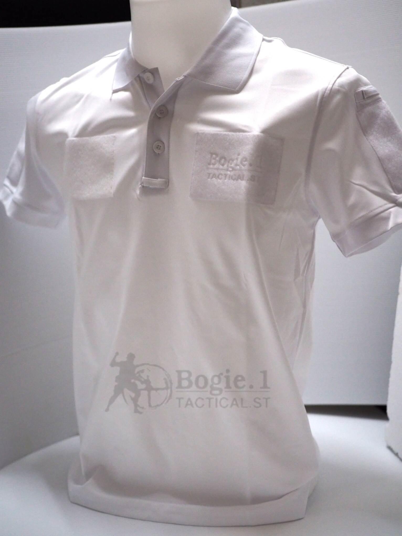 เสื้อยืดโปโล คอปก Bogie.1 - ที่หน้าอก ซ้าย ขวา มีตีนตุ๊กแกสำหรับติดเครื่องหมายหน่วยงาน - แขนด้านซ้าย มีตีนตุ๊กแก และช่องเสียบปากกา สี : ดำ - ขาว - เขียว- กรม Size : S/M /L /XL S อก 36-38 M อก 38 - 40 L อก 40 - 42 XL อก 42 - 44