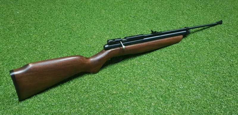 New.ปืนยาวอัดแก๊สCrosman2260 SherDan 5.5mm.cal. Co2 Air Rifle เบอร์2 ✔SP 600Fps+ ✔Weight น้ำหนัก 2.75g ✔body Wood งานไม้สวยงาม ✔ระบบ ขึ้นลำลูกเลื่อนยิงทีละนัด ✔ระยะหลังผล 35-45m. ไกล 50m+ ✔Co2 12g 1 หลอดยิงได้~ 50