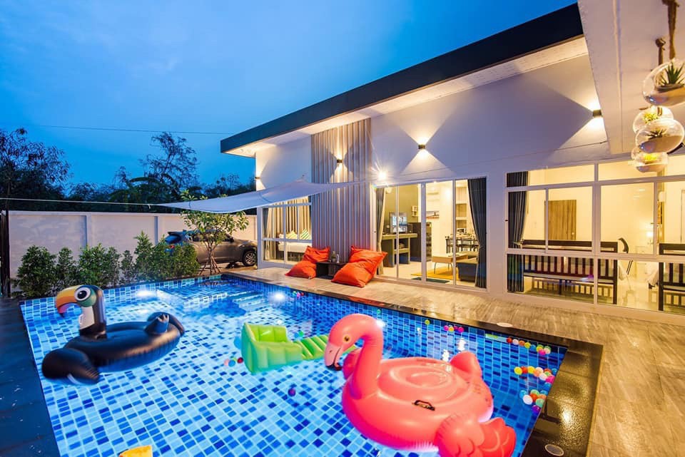 HR6002 บ้านพักหัวหิน บ้านปาร์ตี้ วิลล่า